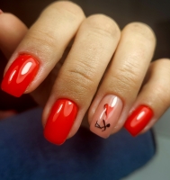 Utwardzenie płytki żelem/uzupełnienie